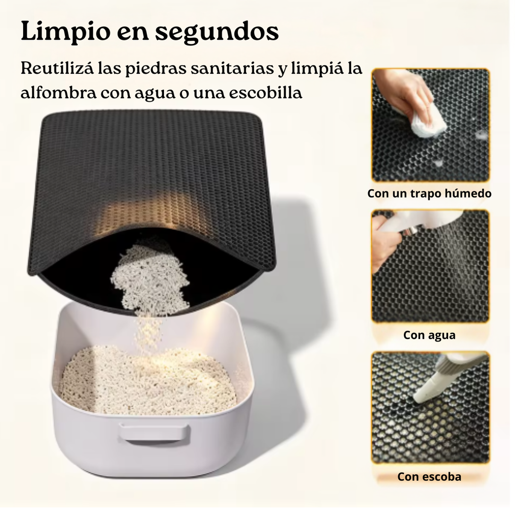 Alfombra doble capa